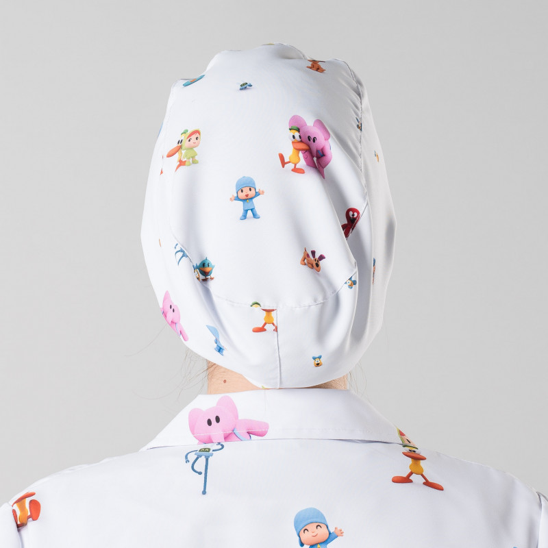 Gorro de cirujano con goma Pocoyó - Gorros médicos