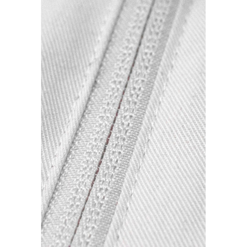 Chaqueta laboral de mujer con cremallera malla invertida Dyneke - casadelasbatas.com