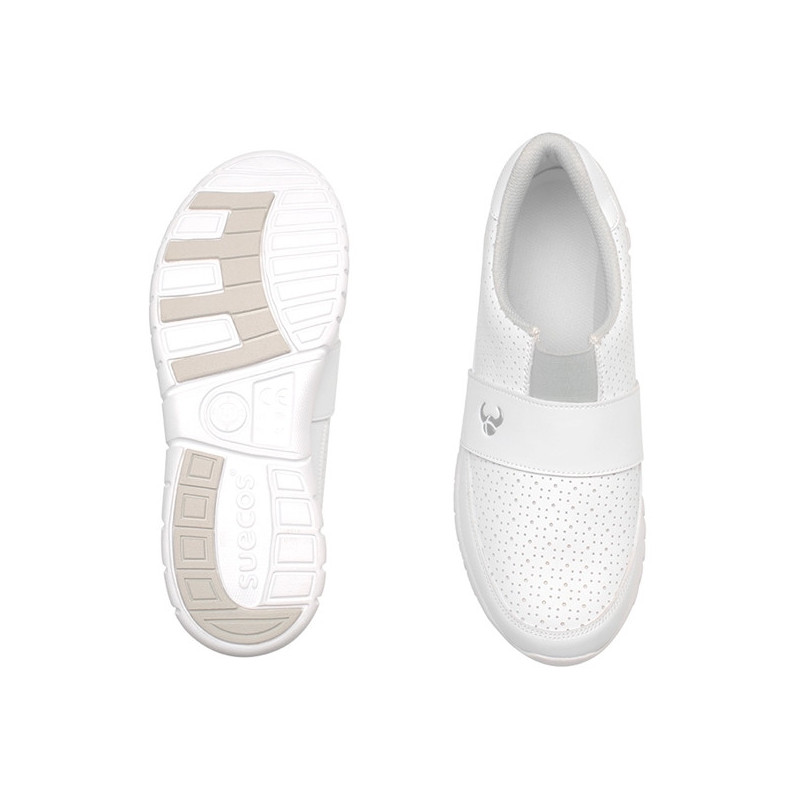 Zapato de enfermería blanco Edda de Suecos - Calzado sanitario