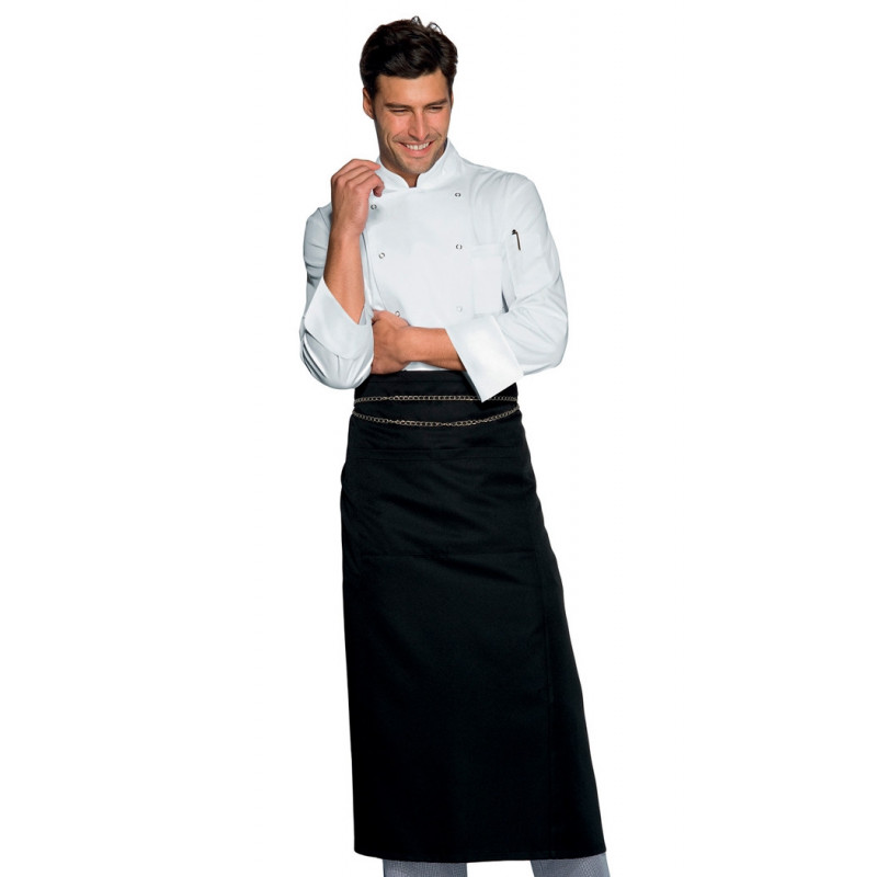 Chaqueta de cocina antimanchas blanca Berlino - Envío express