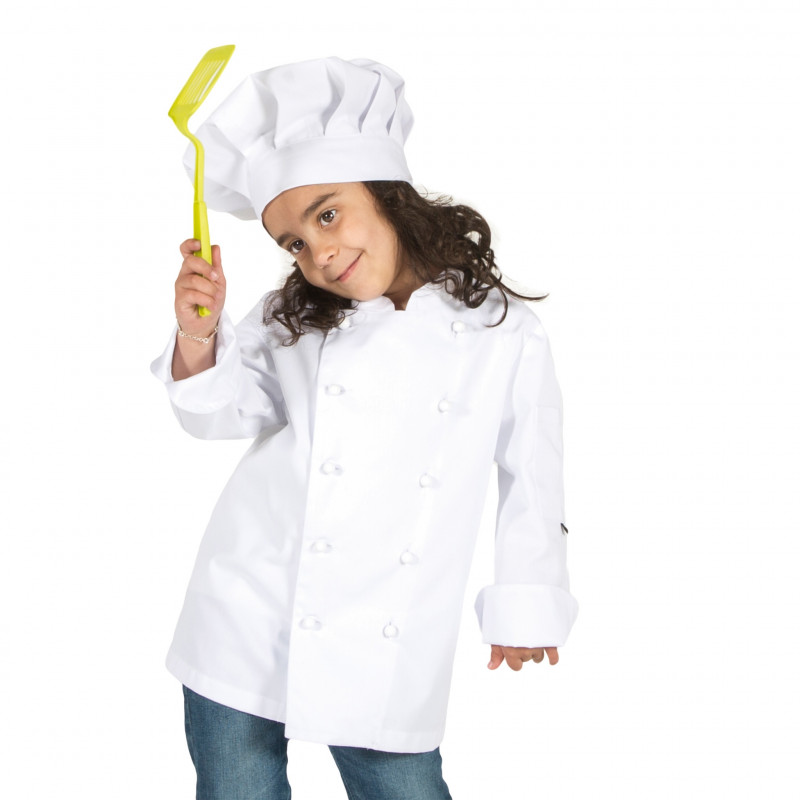 Chaqueta de cocina infantil blanca Gary's - Envío 24 / 48 horas