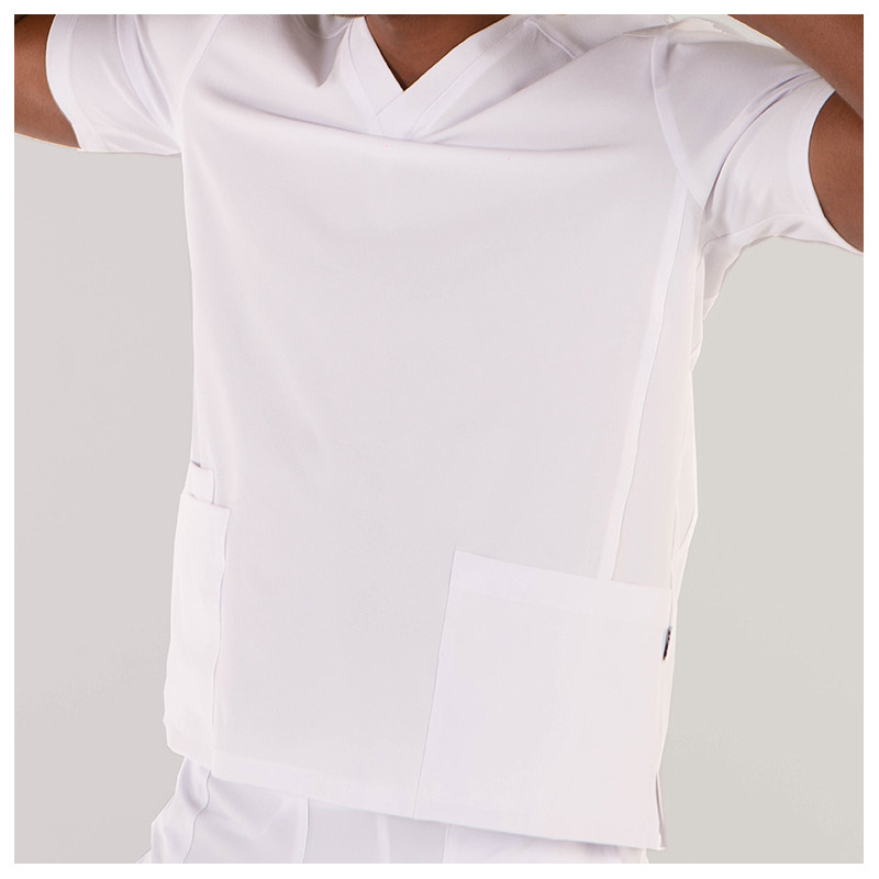 Camisola sanitaria blanca microfibra 360 Tadeo - Gary's