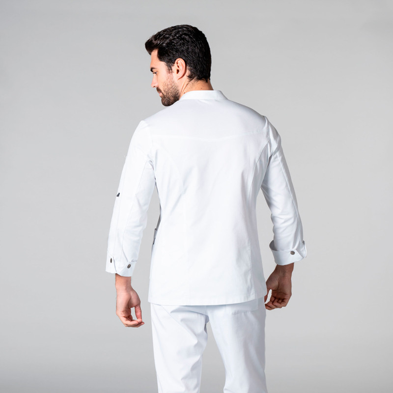 Chaqueta de cocina hombre Soler blanca - Gary's