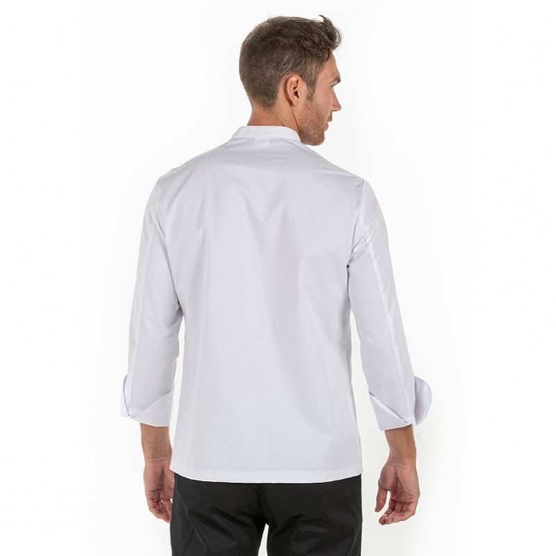 Chaqueta de cocinero blanca manga larga - Dyneke