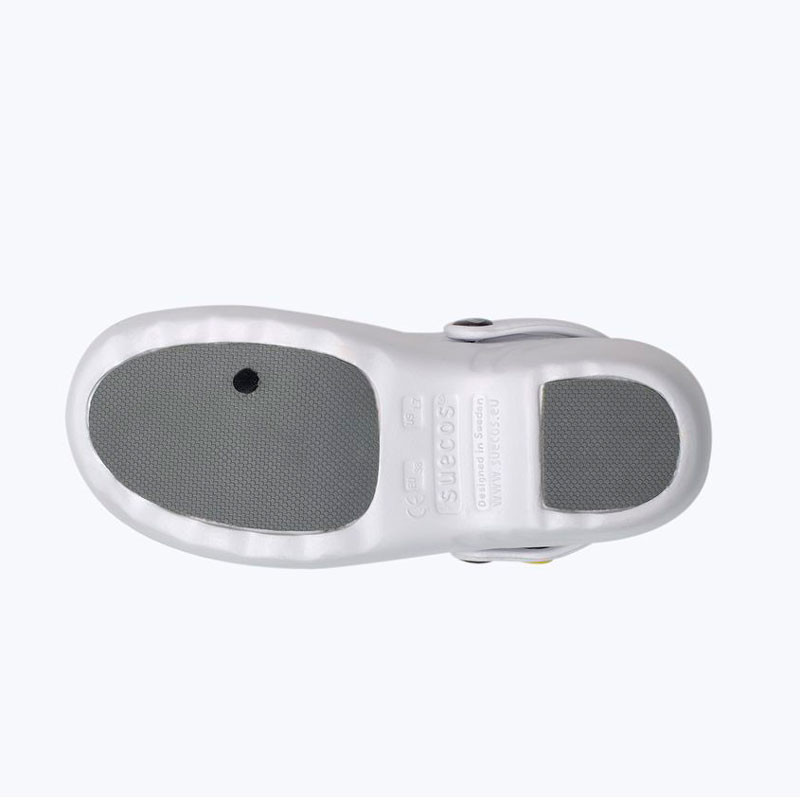 Zueco antiestático blanco marca Suecos - casadelasbatas.com