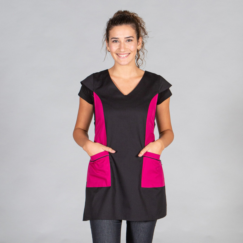 Casulla laboral negra combinada - Gary's