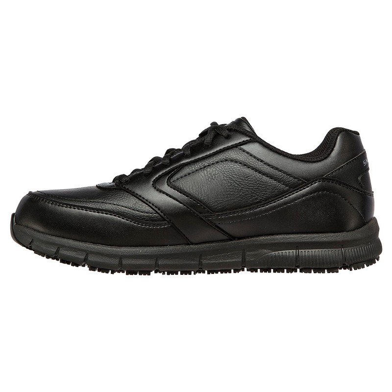 Zapato laboral casual de piel Nampa - Skechers