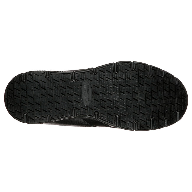 Zapato laboral casual de piel Nampa - Skechers