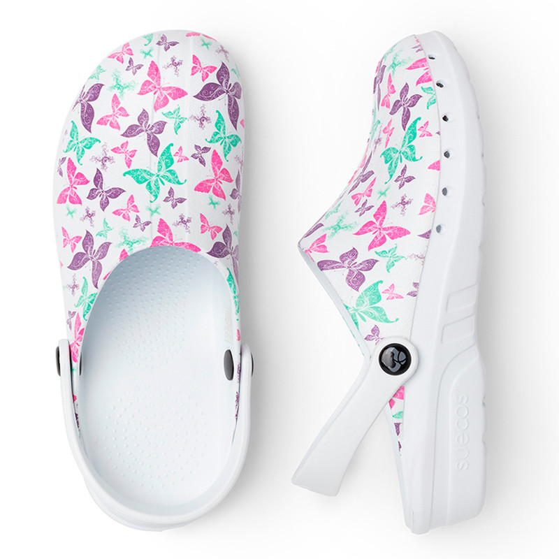 Zueco de enfermera Oden Fusion estampado Liv - Suecos