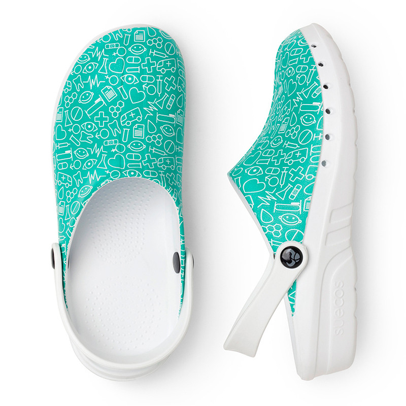 Zueco sanitario Oden Fusion estampado Syster Suecos - Oferta