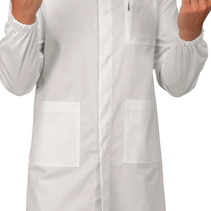Bata médica de algodón elástico Dover - Isacco