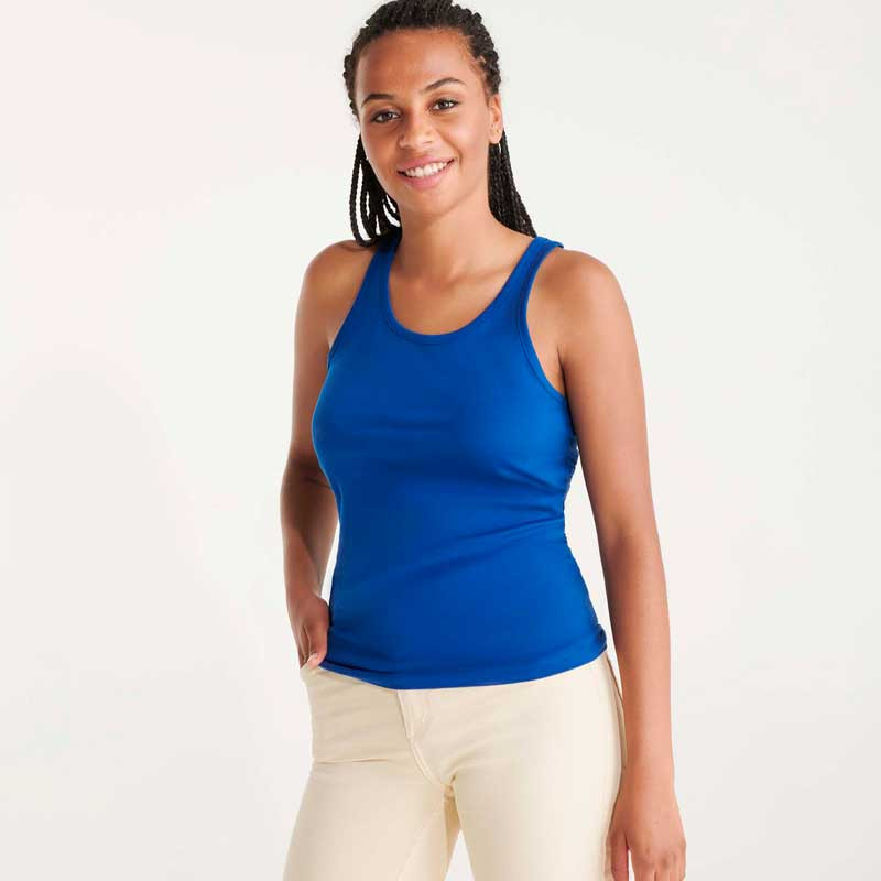 Camisetas mujer sin mangas Brenda - Ropa Roly al mejor precio