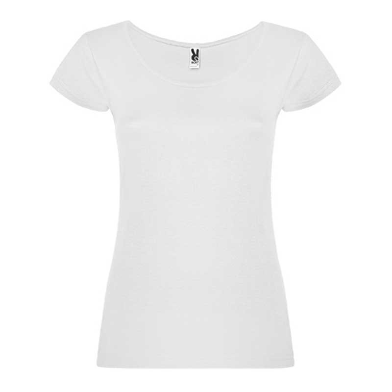 Camiseta mujer escote redondo Guadalupe - Personaliza camisetas baratas Roly