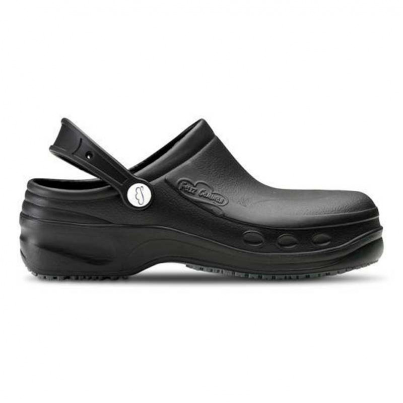 Zueco médico Flotantes Xtrem negro agarre extra Feliz Caminar - casadelasbatas.com