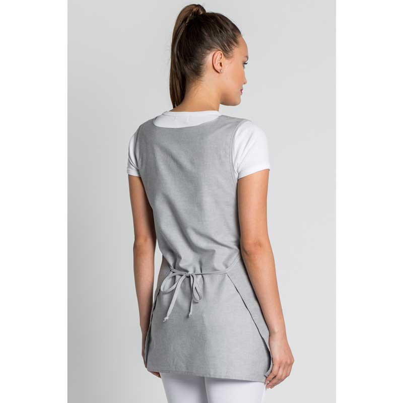 Estola para peluquería y estética gris Ángulo - Dyneke 8480844