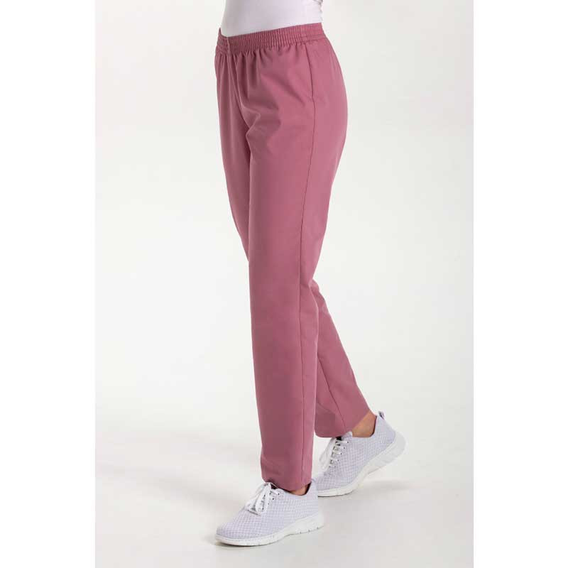 Pantalón sin bolsillos rosa nude - Dyneke 8201843