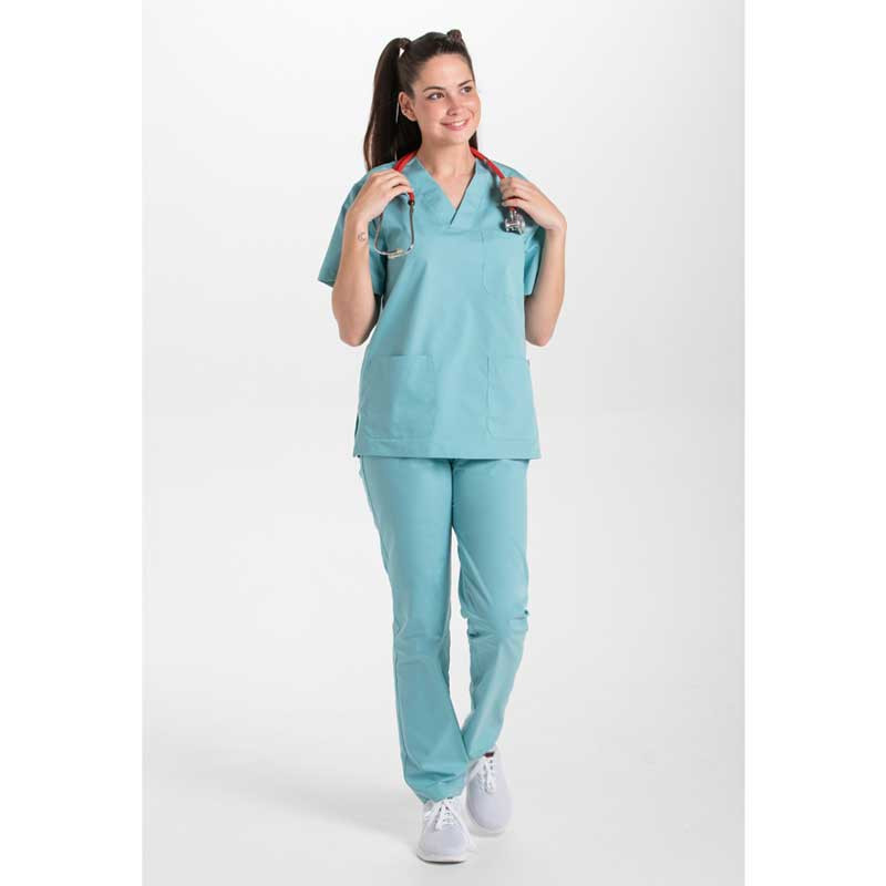 Camisola pijama sanidad color porcelana - Dyneke 8204548