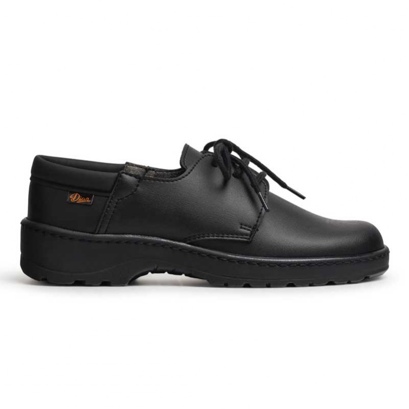 Zapato negro con cordones Niza - Dian