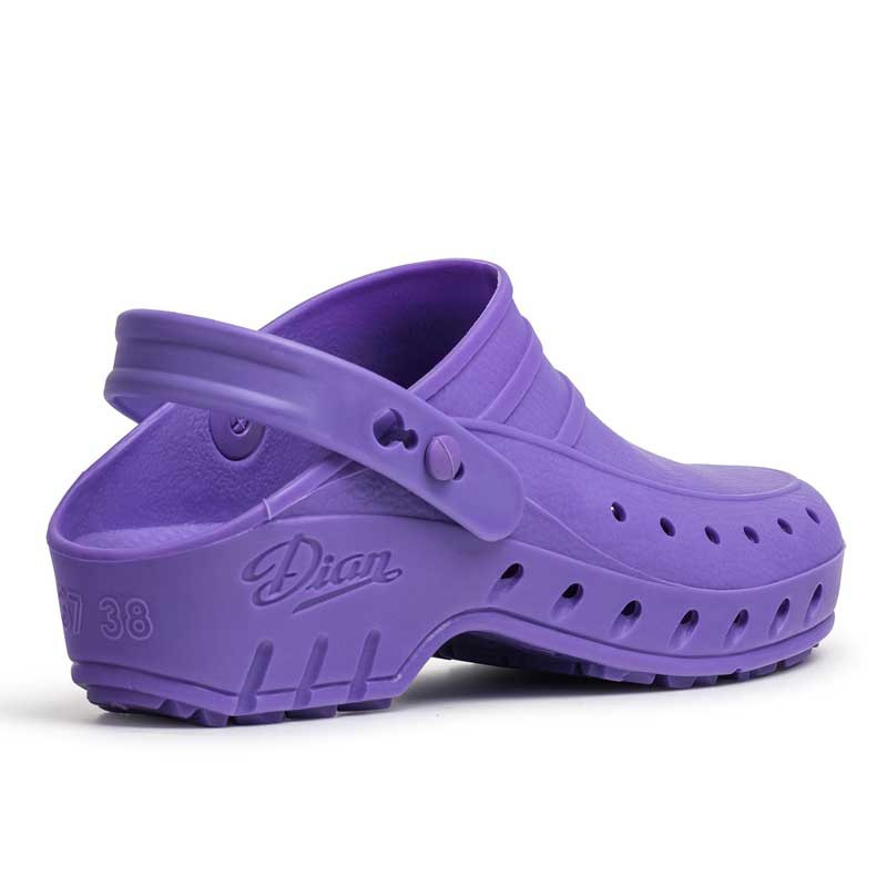Zueco sanitario esterilizable O2/S violeta Dian - Zuecos sanitarios para médicos
