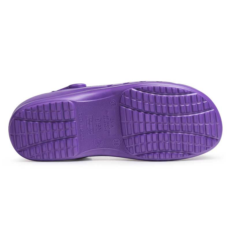 Zueco laboral sanitario de Eva color violeta Dian - Envío Express - Calzado sanitario