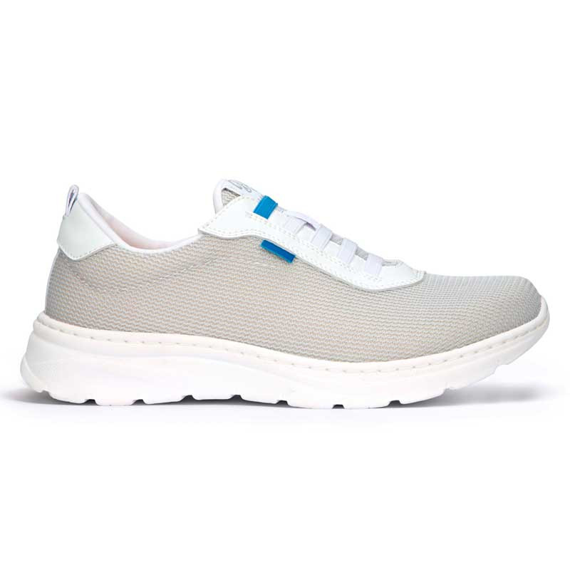 Zapatilla laboral deportiva gris de tela Alicante - Dian