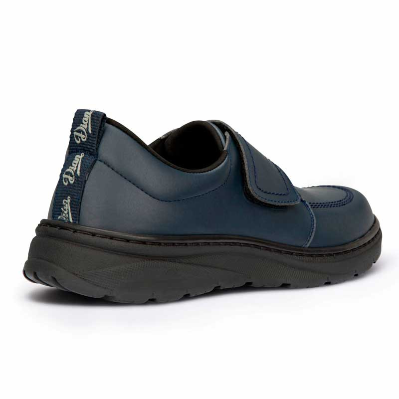 Zapato hostelería marino con velcro Florencia Plus - Dian