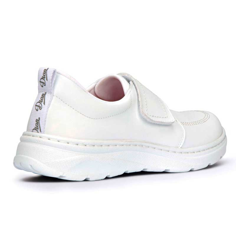 Zapato sanitario blanco con velcro Florencia Plus - Dian