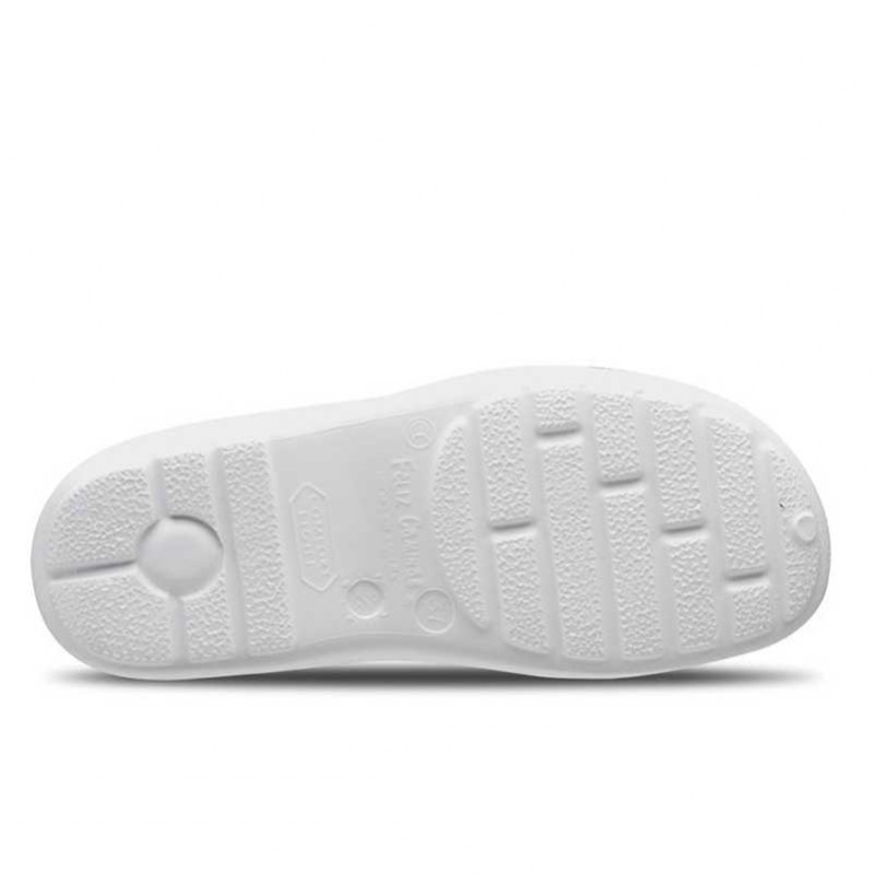 Zueco cerrado blanco Flotantes Shoes - Feliz Caminar