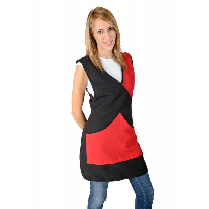 Estola combinada bicolor de poliéster - Ponsich
