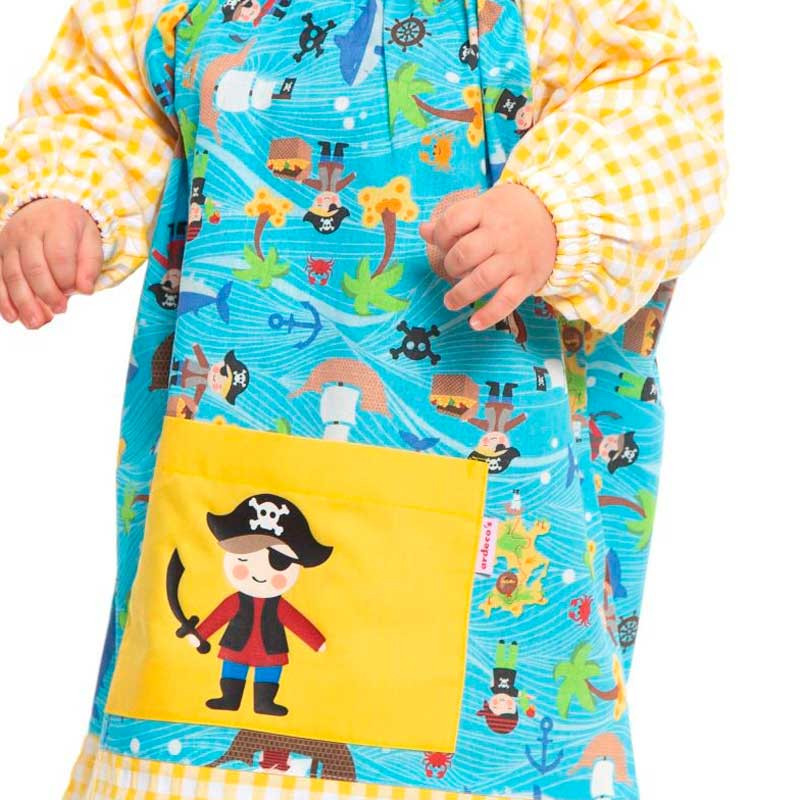 Babi infantil con goma Piratas