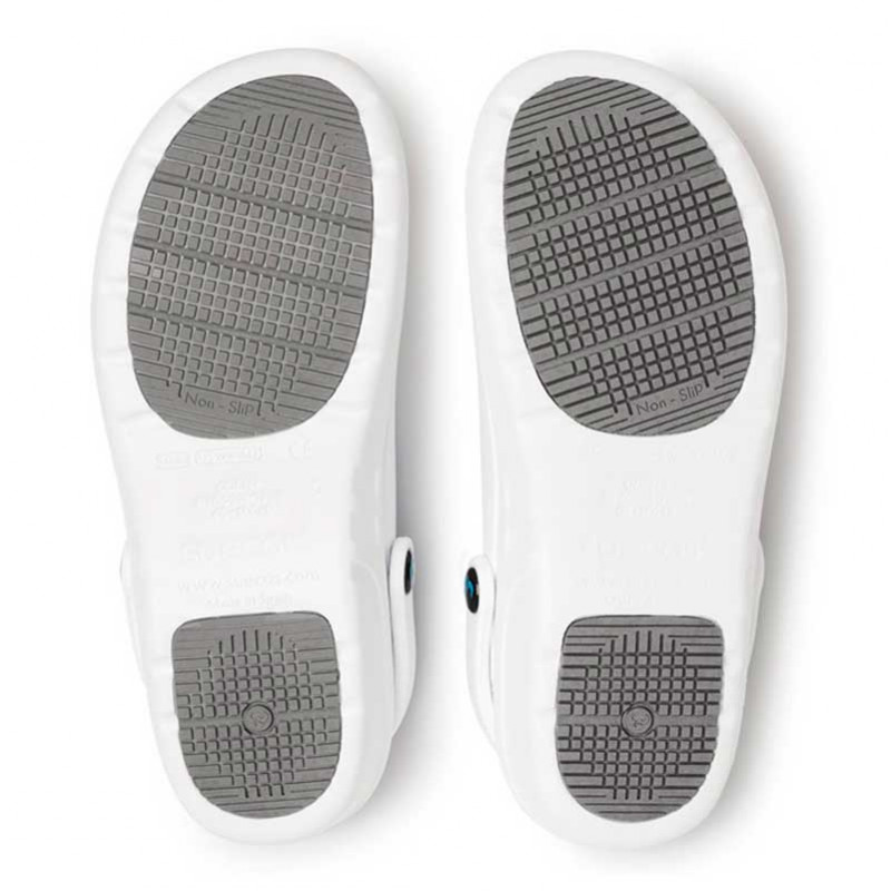 Zueco laboral Oden Plus blanco - Suecos
