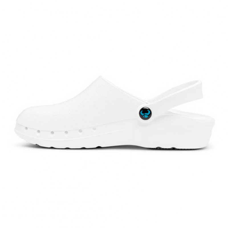 Zueco laboral Oden Plus blanco - Suecos