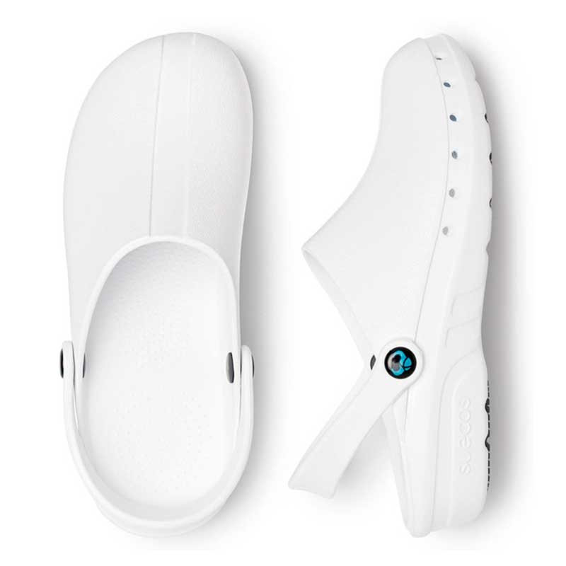Zueco laboral Oden Plus blanco - Suecos
