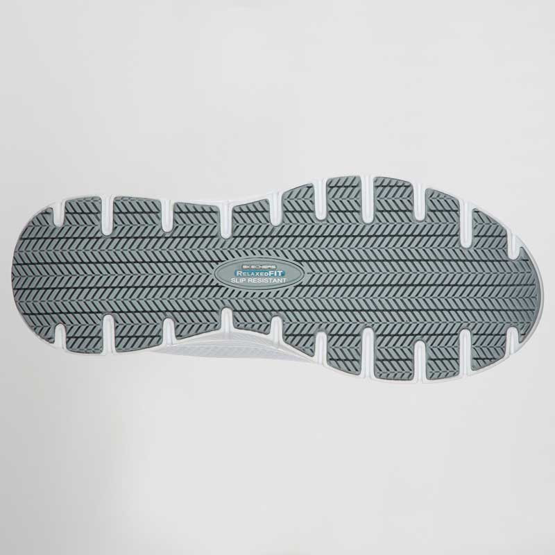 Zapatilla deportiva laboral blanca Bendon Sr - Skechers