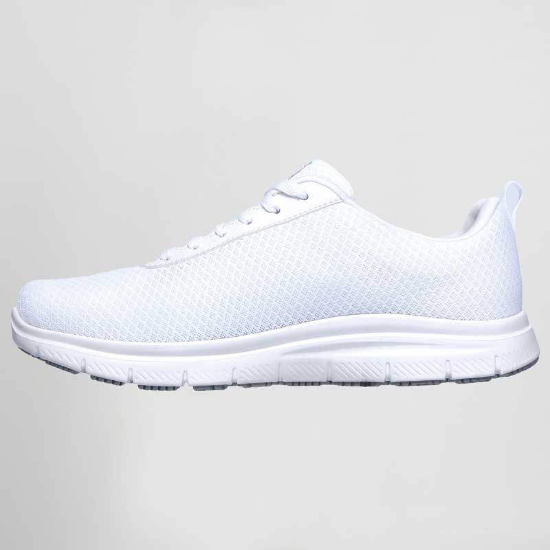 Zapatilla deportiva laboral blanca Bendon Sr - Skechers