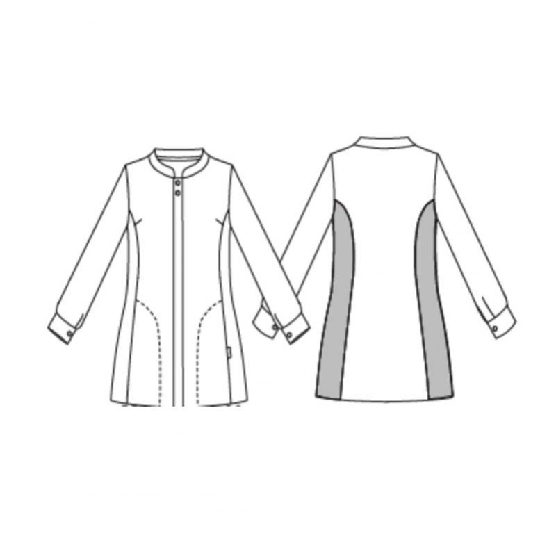 Chaqueta sanidad con corchetes Silvia Red Line - Gary's 660600