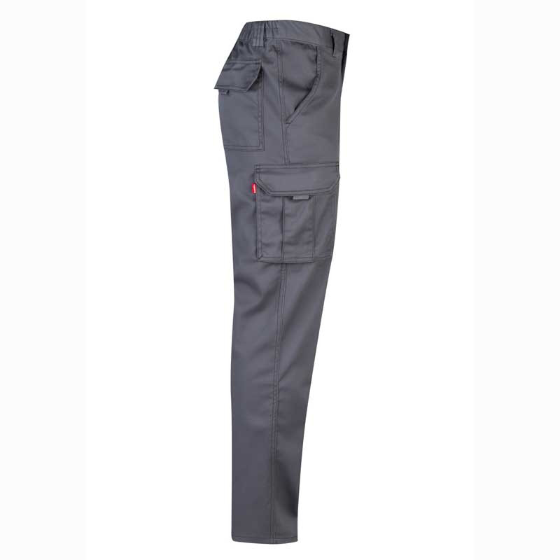 Pantalón de trabajo stretch multibolsillos gris 103002S Velilla - casadelasbatas.com