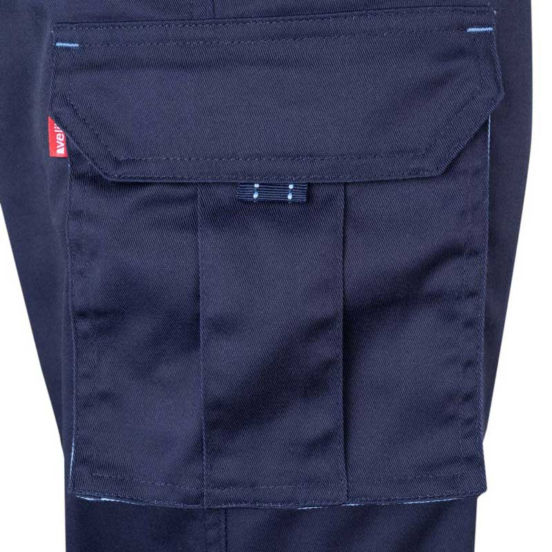 Pantalón de trabajo bicolor azul navy - Velilla 103004