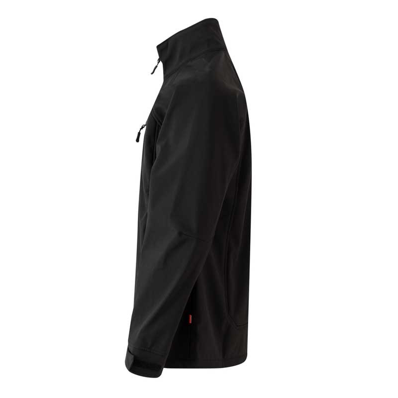 Chaqueta Softshell negra con forro - Velilla 206005