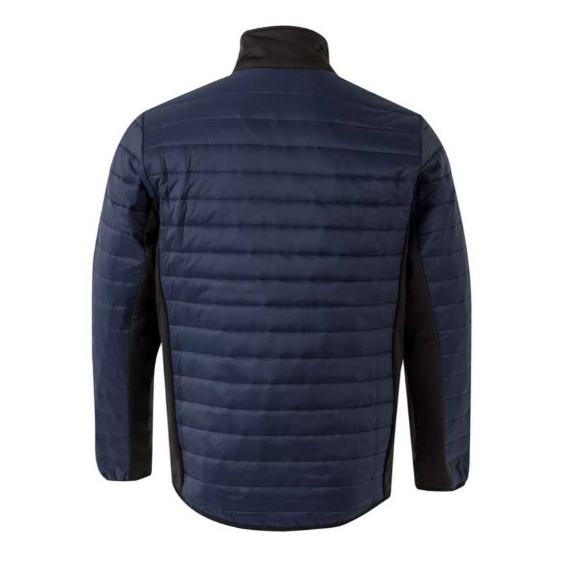 Chaqueta acolchada ligera bicolor azul Navy y negra - Velilla 206009