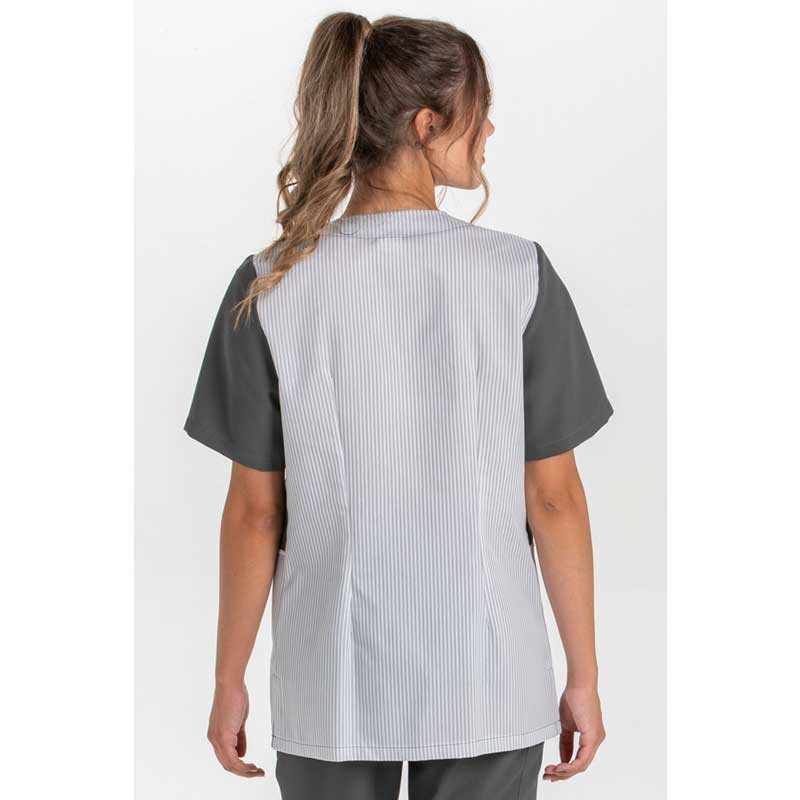 Casaca de trabajo gris marengo para limpieza - Dyneke 8038584