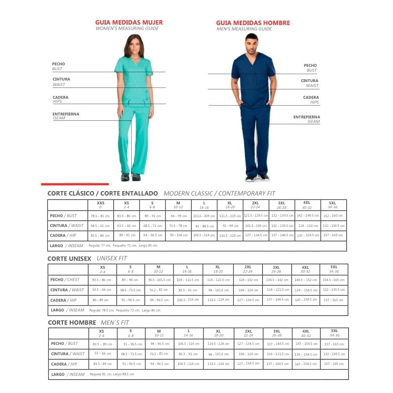 Casaca pico strech de mujer multibolsillos tejido Gen Flex - Dickies Medical