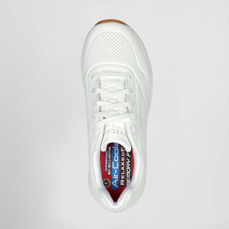 Zapatilla de trabajo de mujer Uno SR blanca - Skechers Work