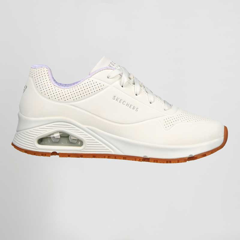 Zapatilla de trabajo de mujer Uno SR blanca - Skechers Work
