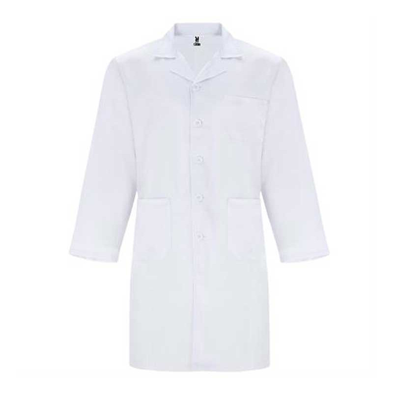 Bata médica blanca unisex Vaccine - Roly 9094
