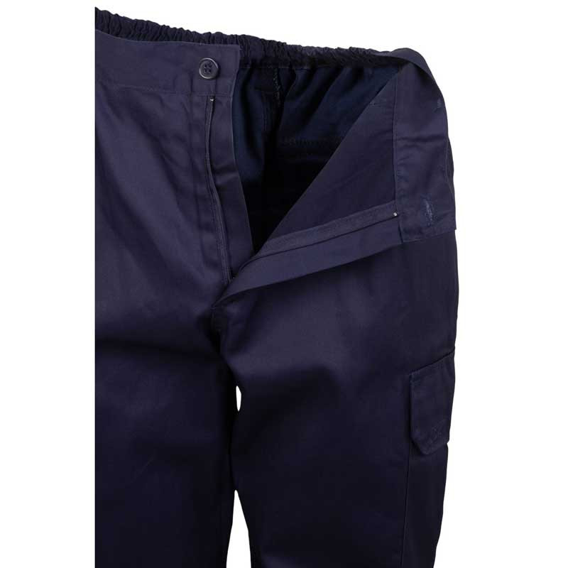 Pantalón de trabajo invierno azul marino forrado - Velilla 103006