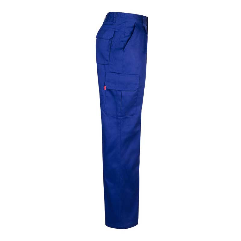Pantalón de trabajo forrado multibolsillos azulina - Velilla