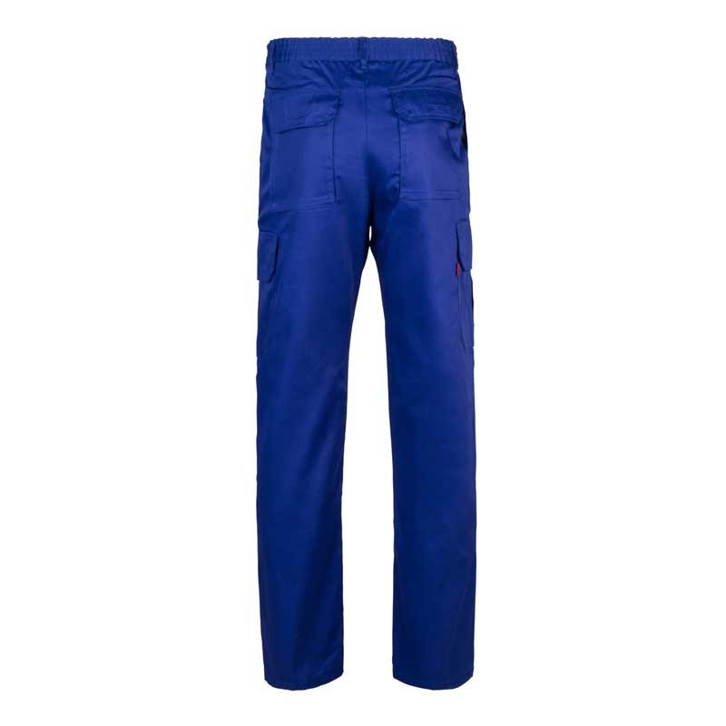 Pantalón de trabajo forrado multibolsillos azulina - Velilla