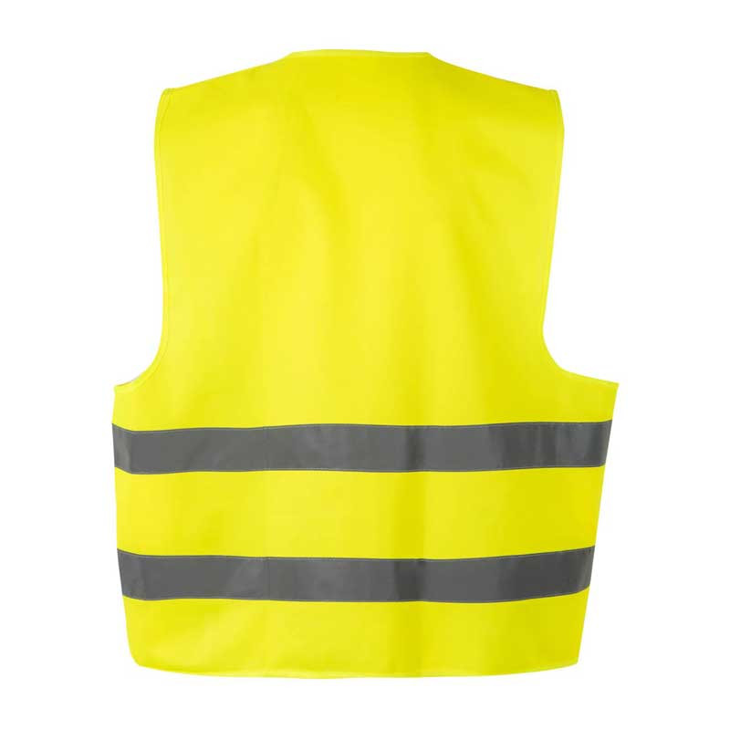Chaleco básico con velcro amarillo o naranja - Velilla 14001