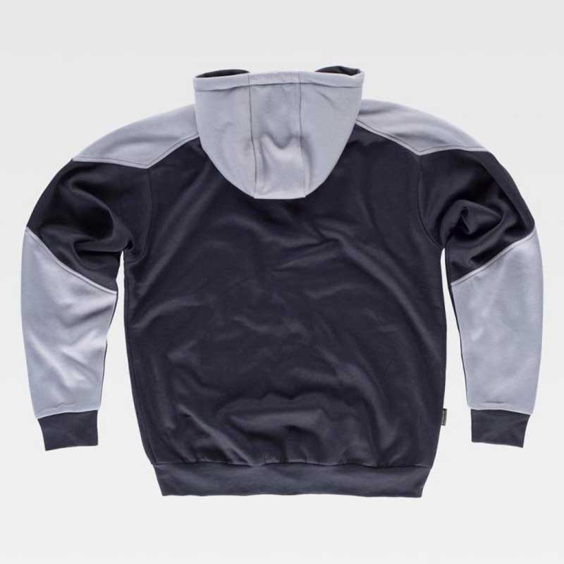 Sudadera combinada con capucha - Workteam S5530